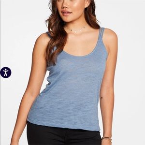 NWT Chaser Jersey Cami Tank Top Blue
